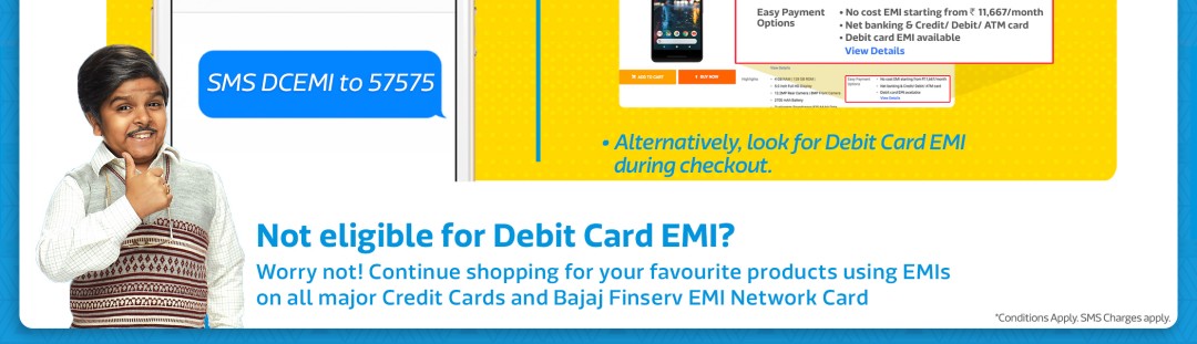 ps4 on emi with debit card