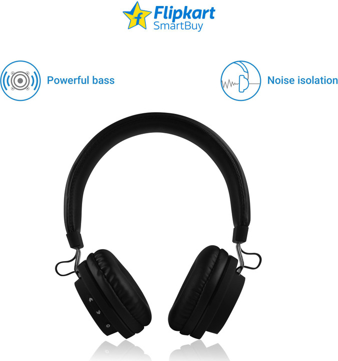Flipkart smartbuy rich bass wireless bluetooth headset with mic top