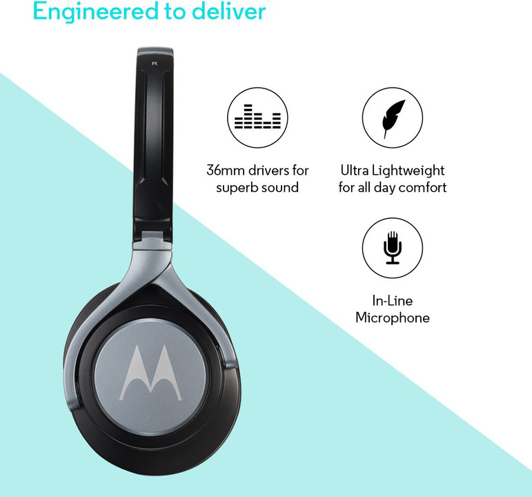 motorola pulse 2 wired headset with mic