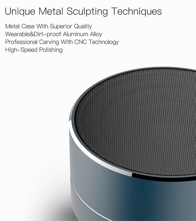 photron p10 wireless portable speakers specifications