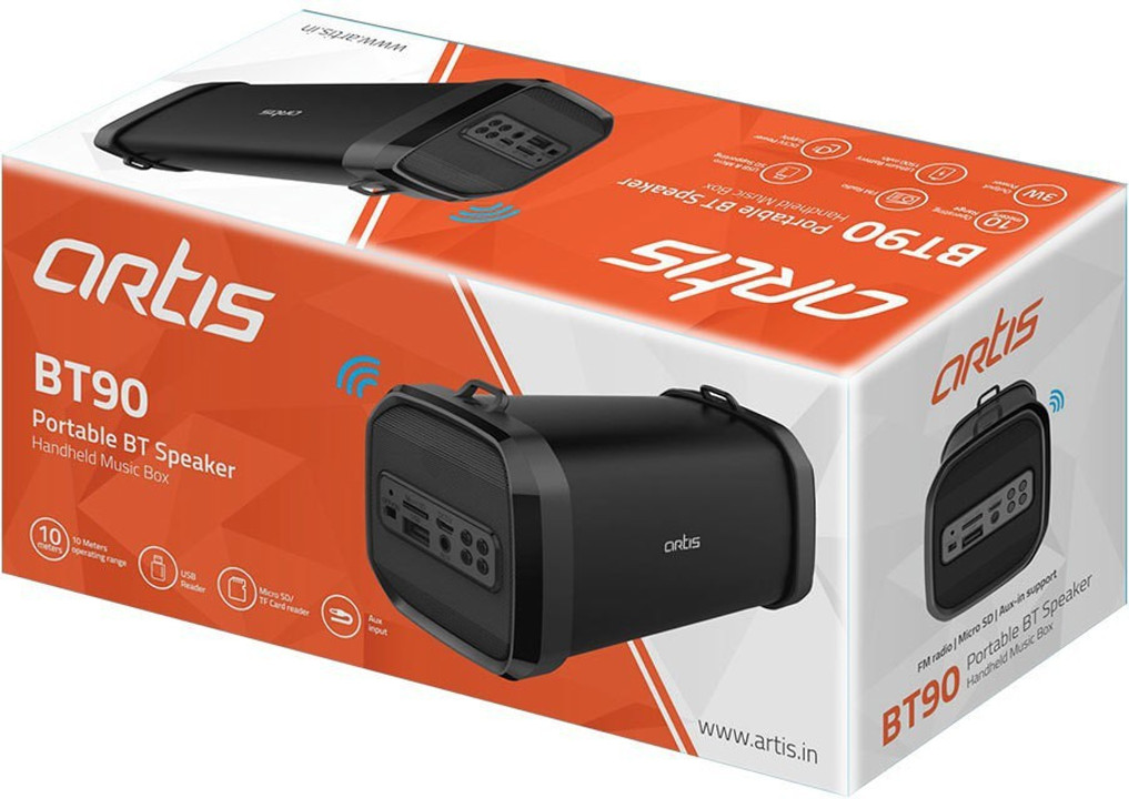 artis bluetooth speaker bt 90