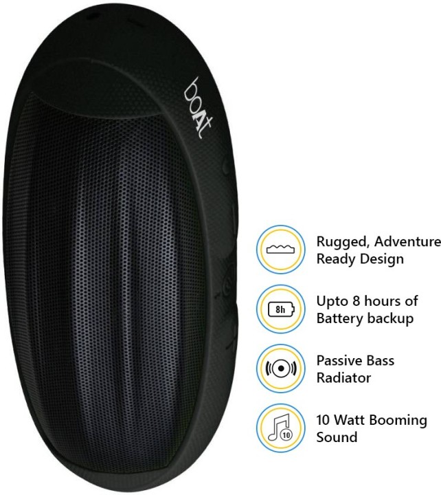 boat rugby bluetooth speaker charging time