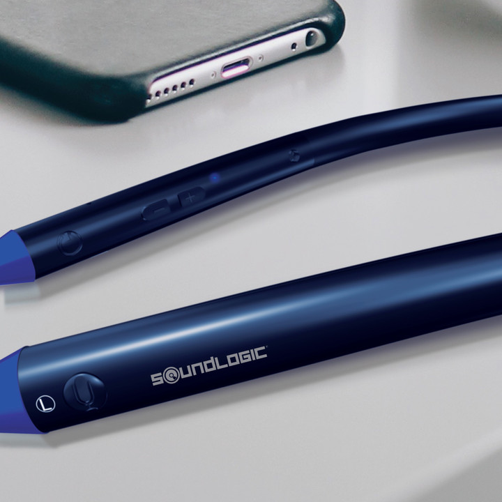 soundlogic voice assistant wireless neckband