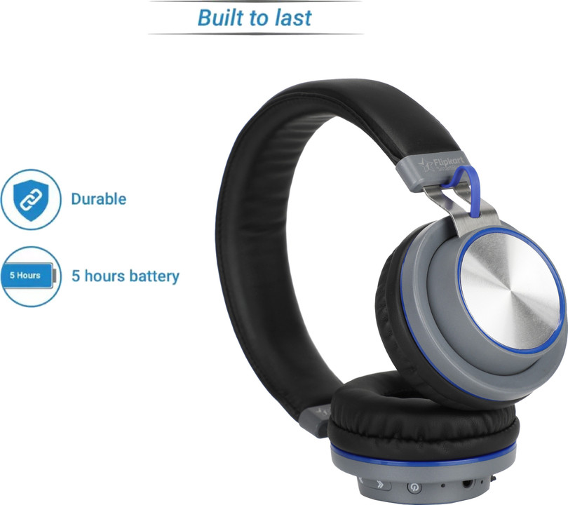 flipkart smartbuy rich bass wireless bluetooth headset with mic