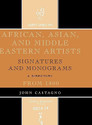 African Asian and Middle Eastern Artists Signatures and Monograms from 1800