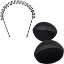 Style Tweak Puff Bumpits and ZigZag Wave band Hair Accessory Set available at Flipkart for Rs.135
