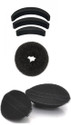 Out Of Box Set Of 3 Hair Puff And Donut Bun Medium Size With Velcro Puffs Oob_1124 Extreme Hair Volumizer Bumpits 6 g available at Flipkart for Rs.220