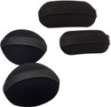 Chanderkash Puff and Clip Bumpits - Set of 4 Hair Accessory Set Hair Accessory Set Black available at Flipkart for Rs.216