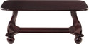 Woodness Solid Wood Coffee Table Finish Color Mahogany