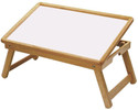 Taaza Garam Wooden White Top Folding Kids Home Office Reading Writing Study Table Solid Wood Activity Table available at Flipkart for Rs.699