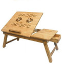 Table Mate II Wooden Adjustable Study Working Computer Bedmate Designer Folding Home Office Mate Engineered Wood Portable Laptop Table available at Flipkart for Rs.1040