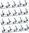 Nrpfell 5 Pcs White Plastic S Shape Hanger Hook for Home Clothing Baskets Nrpfell 5 Pcs White Plastic S Shape Hanger Hook for Home Clothing Baskets