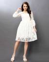 Lakaala Women High Low White Dress - Buy Lakaala Women High Low White Dress Online at Best Prices in India | Flipkart.com