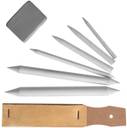 53 Arts Paper Blending Stump Set with Sand Paper & Kneadable Art Eraser