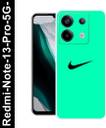 REDMI Note 13 Pro 5G, MZB0G45IN Nike logo back cover Silicon Back Cover