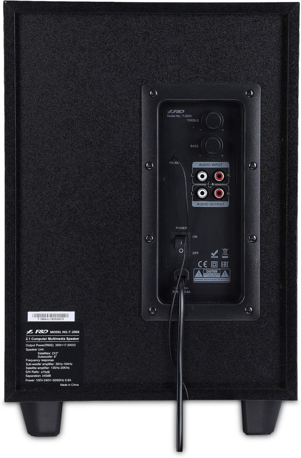 F&D T 200X 140W Bluetooth Soundbar - Image 5