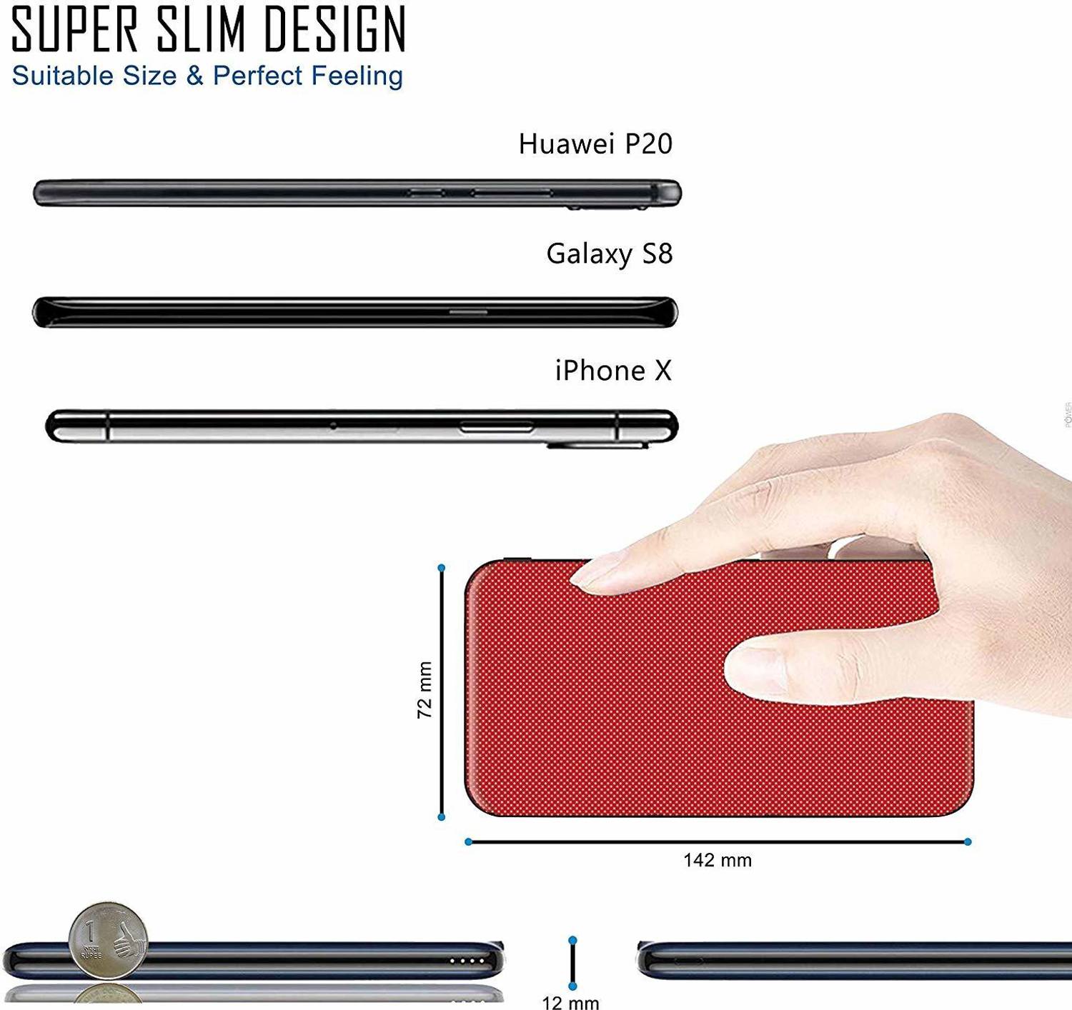 Power Up 10000 mAh Wireless Power Bank - Image 5