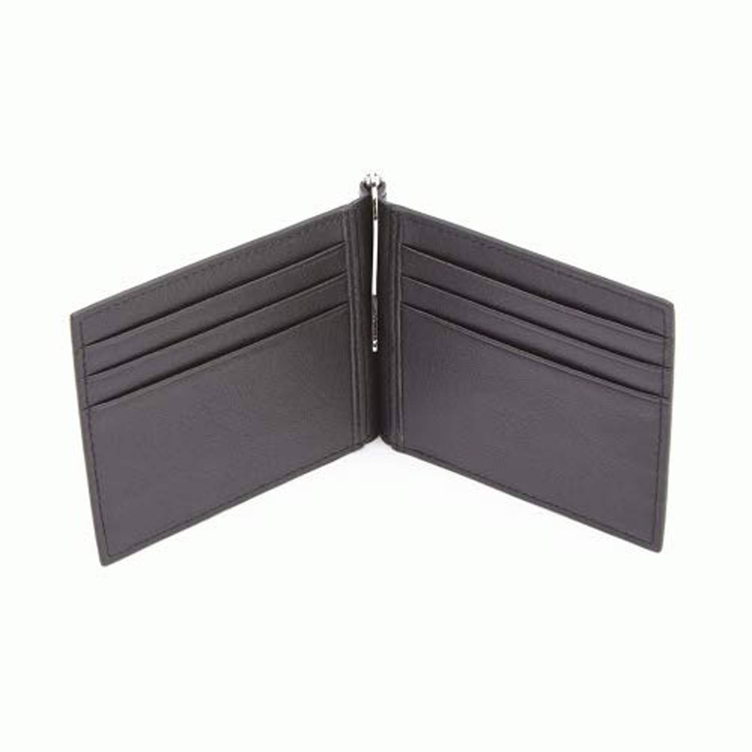 USL Men Black Leather Money Clip - Image 4