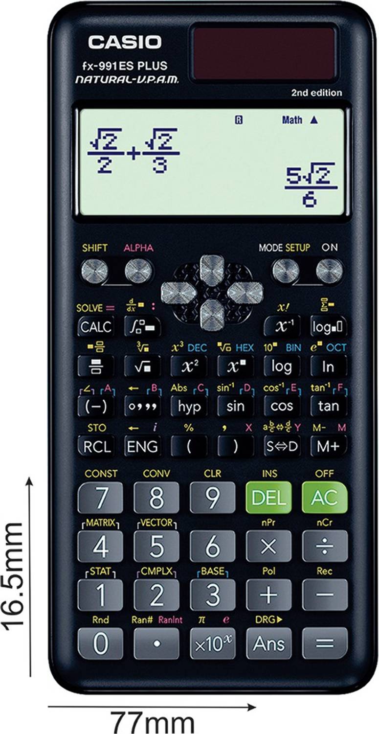 CASIO FX-991ES Plus-2nd Edition Scientific Calculator - Image 4