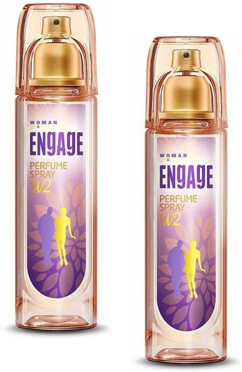 Engage W2 Perfume 120ml - 2Pcs QG09 Perfume - 240 ml - Image 1
