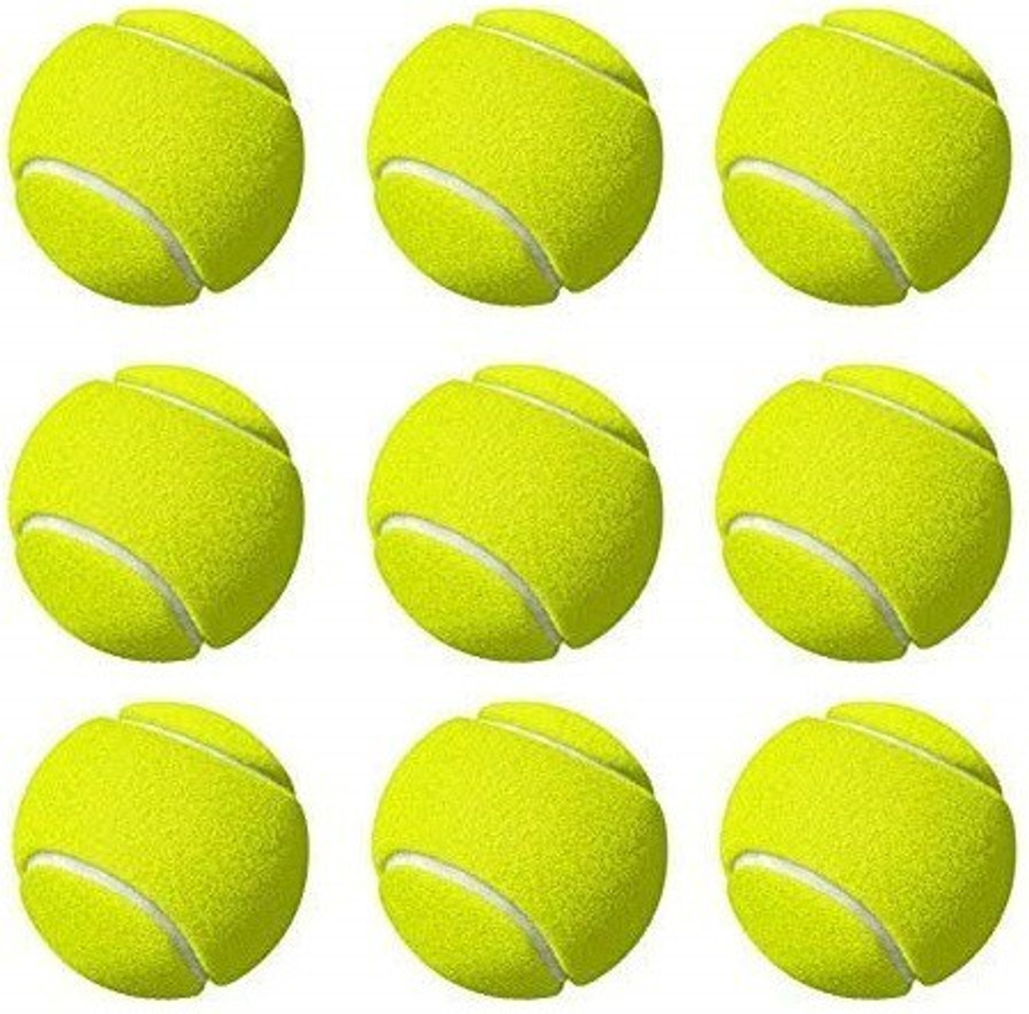 Owlix SUPREME YELLOW TENNIS BALL WOOLEAN (PACK OF 9) Tennis Ball
