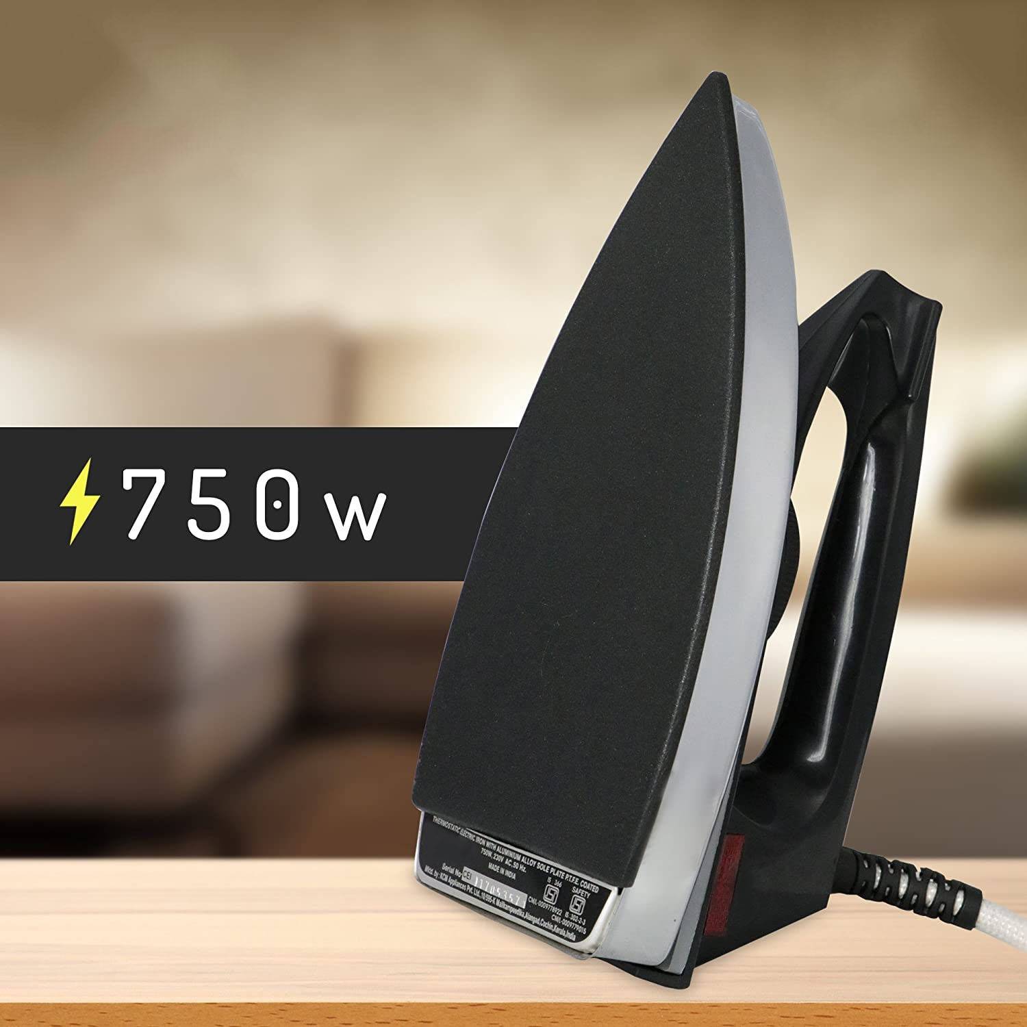MANTICORE Dual-Coated Non-stick Iron 750W - Image 3