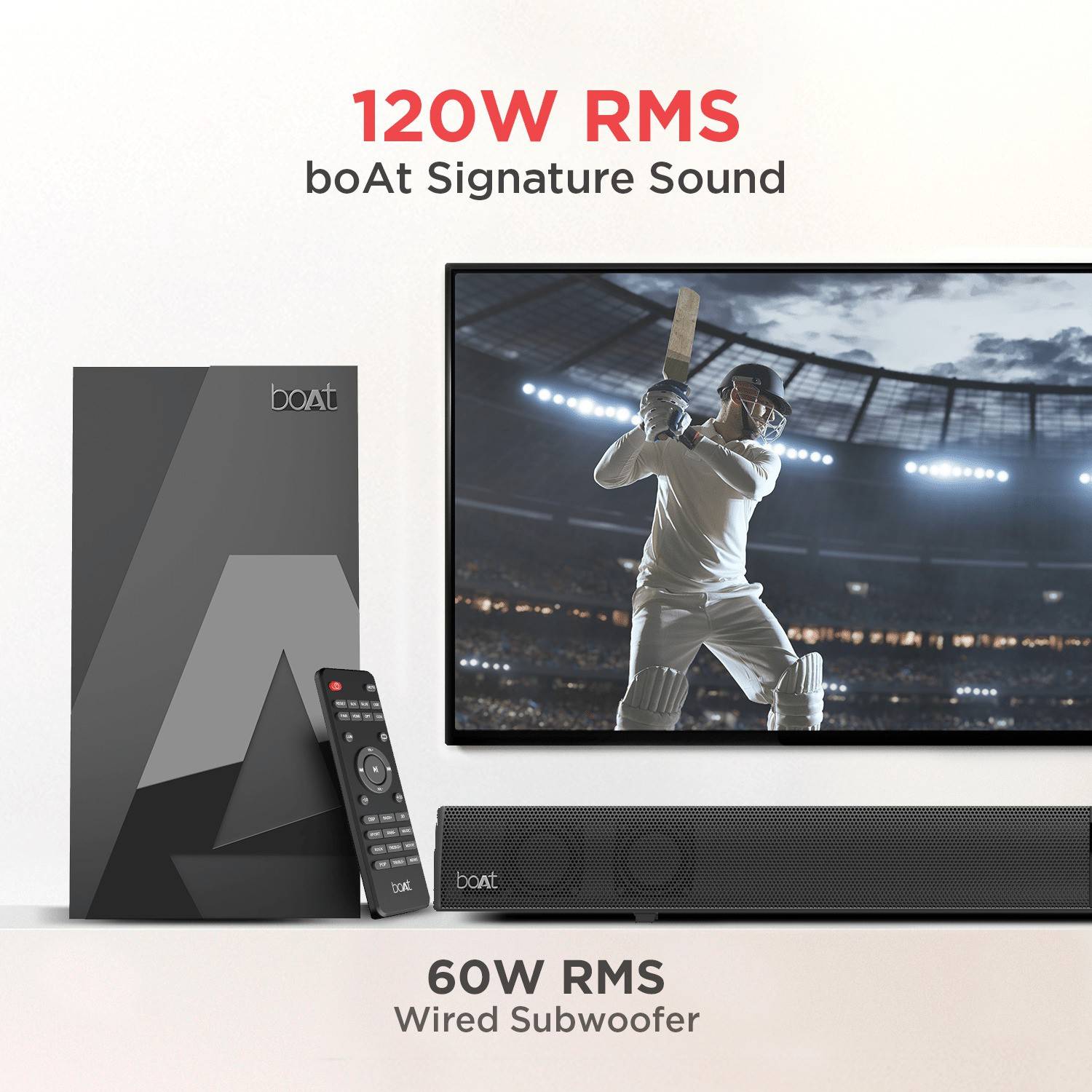 boAt Aavante Bar 1400 120W Bluetooth Soundbar - Image 3