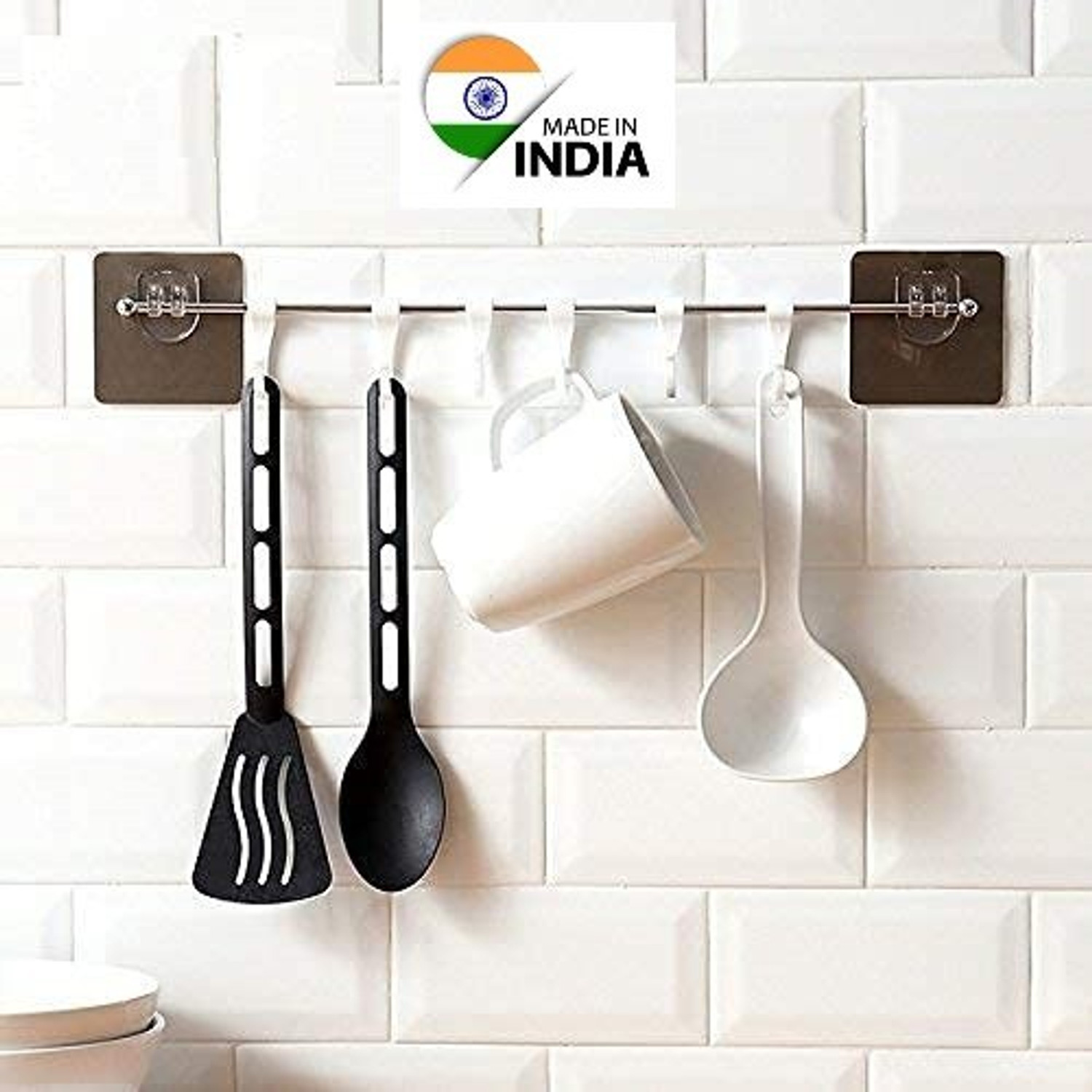 AD PLAST Stainless Steel, Plastic Key Holder