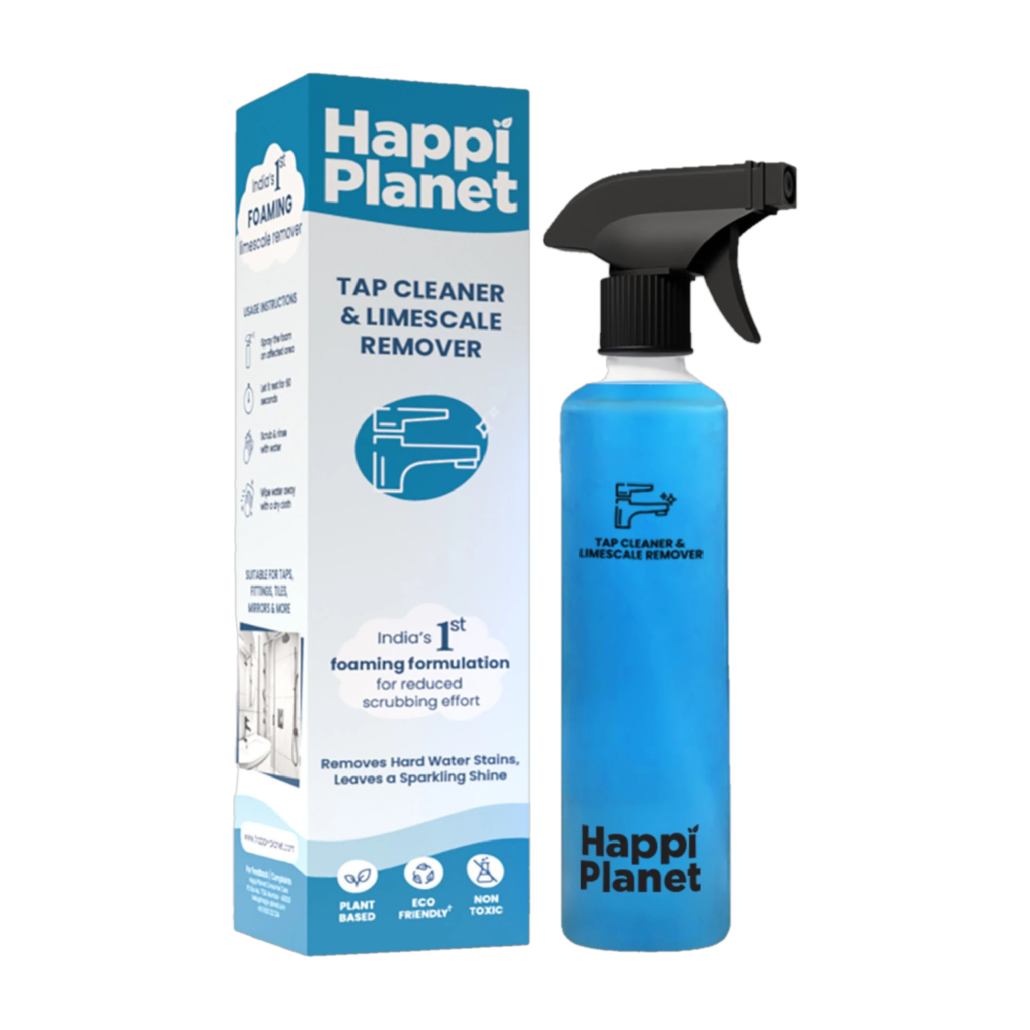 Happi Planet Tap Cleaner & Limescale Remover - Image 1
