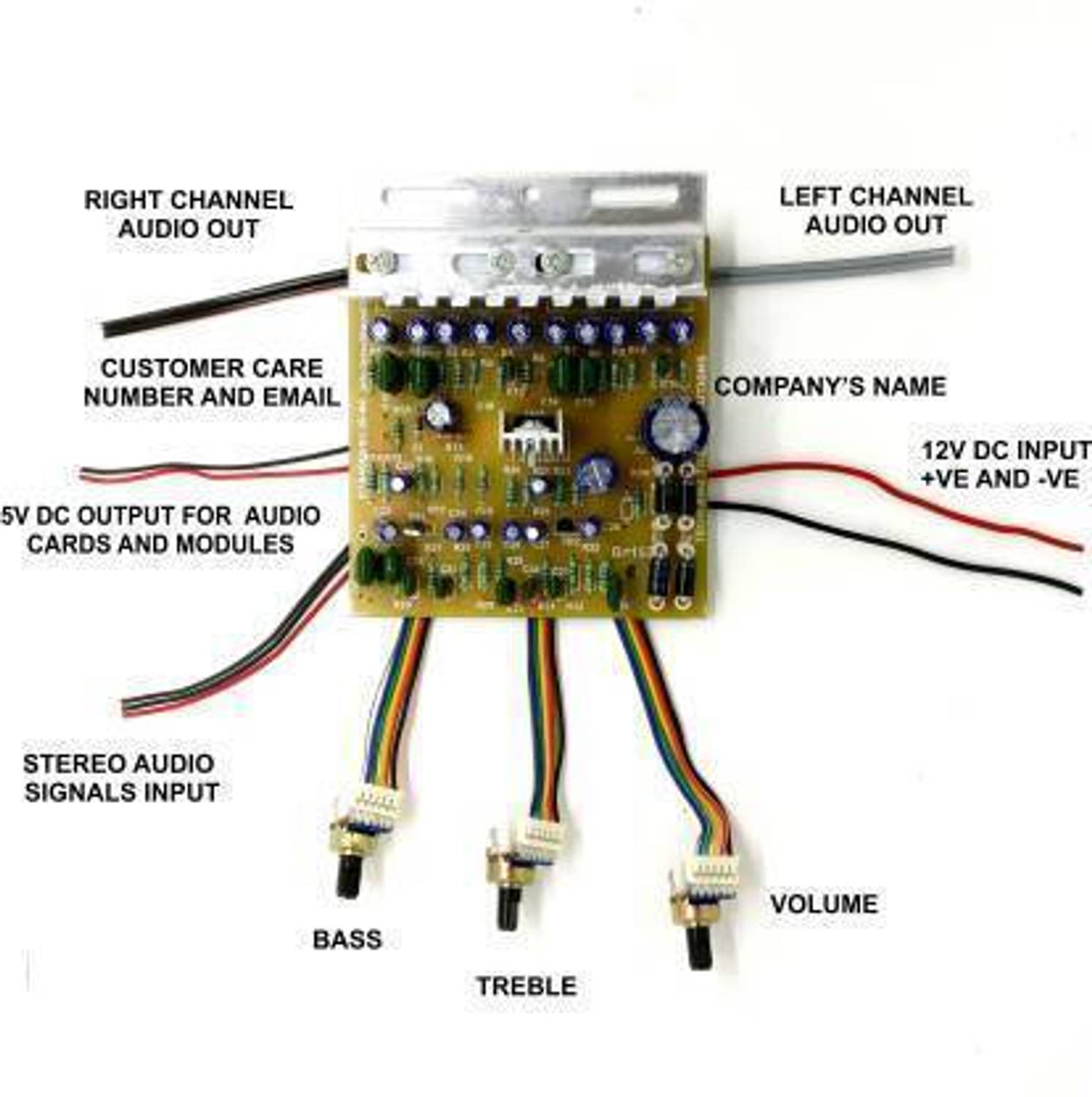 Tech and Trade 4440 IC 80W AV Amplifier - Image 1