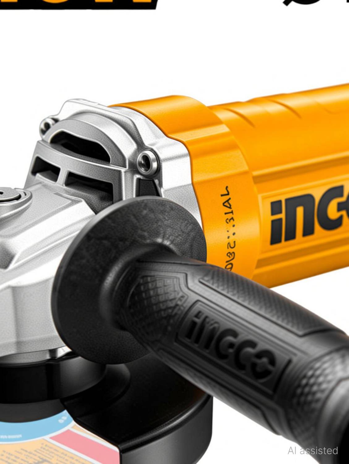 INGCO AG1100385 5inch Angle Grinder - Image 2