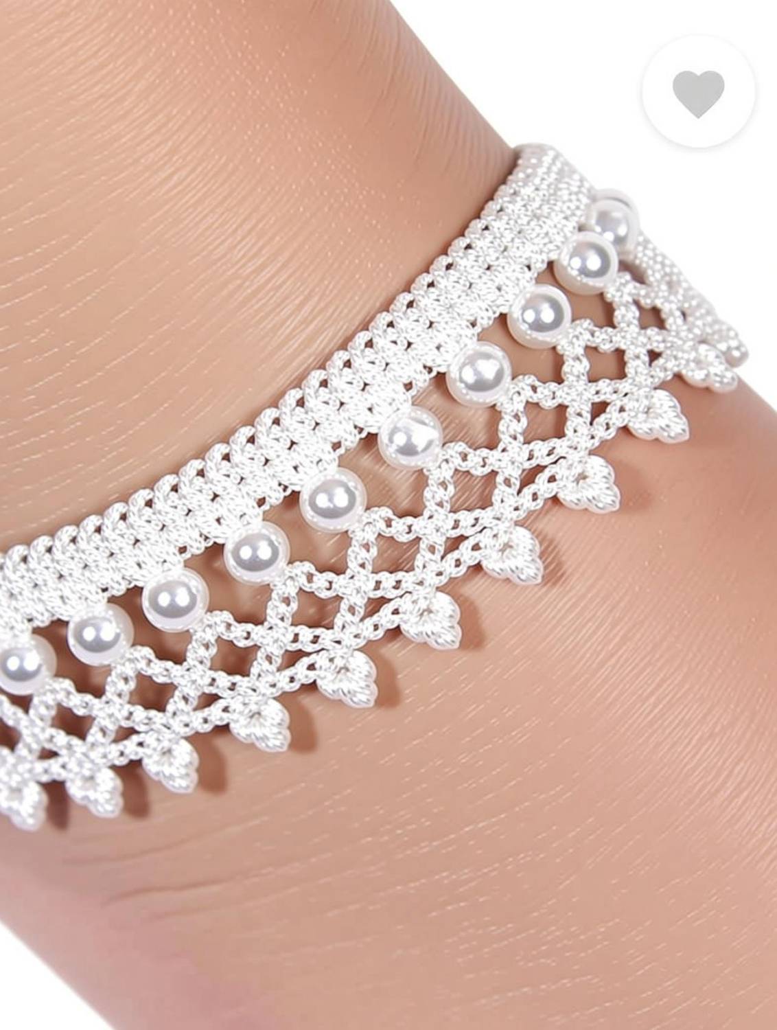 MINKIYA Sterling Matte Finish Copper Anklet - Image 3