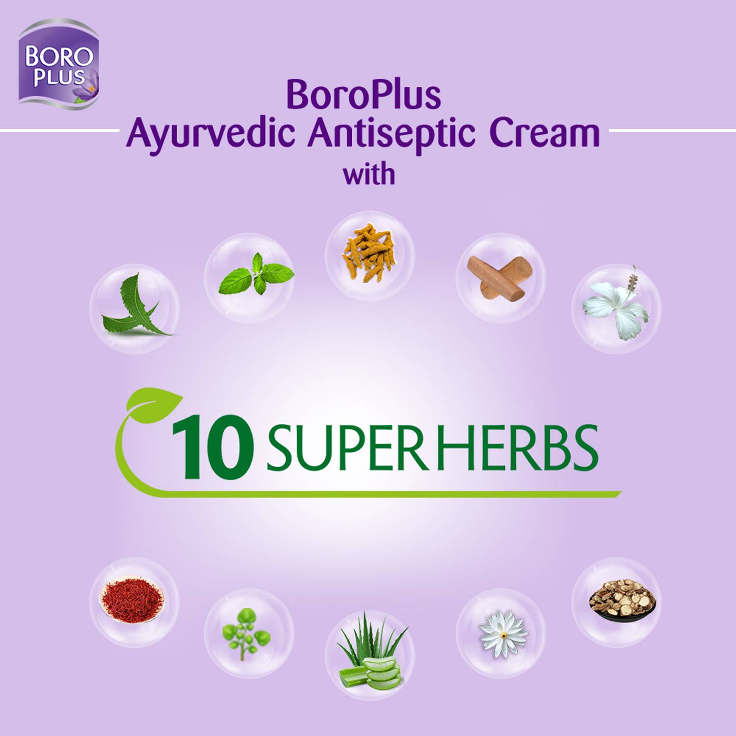 BOROPLUS Ayurvedic Antiseptic Cream 10 Super Herbs - Image 4