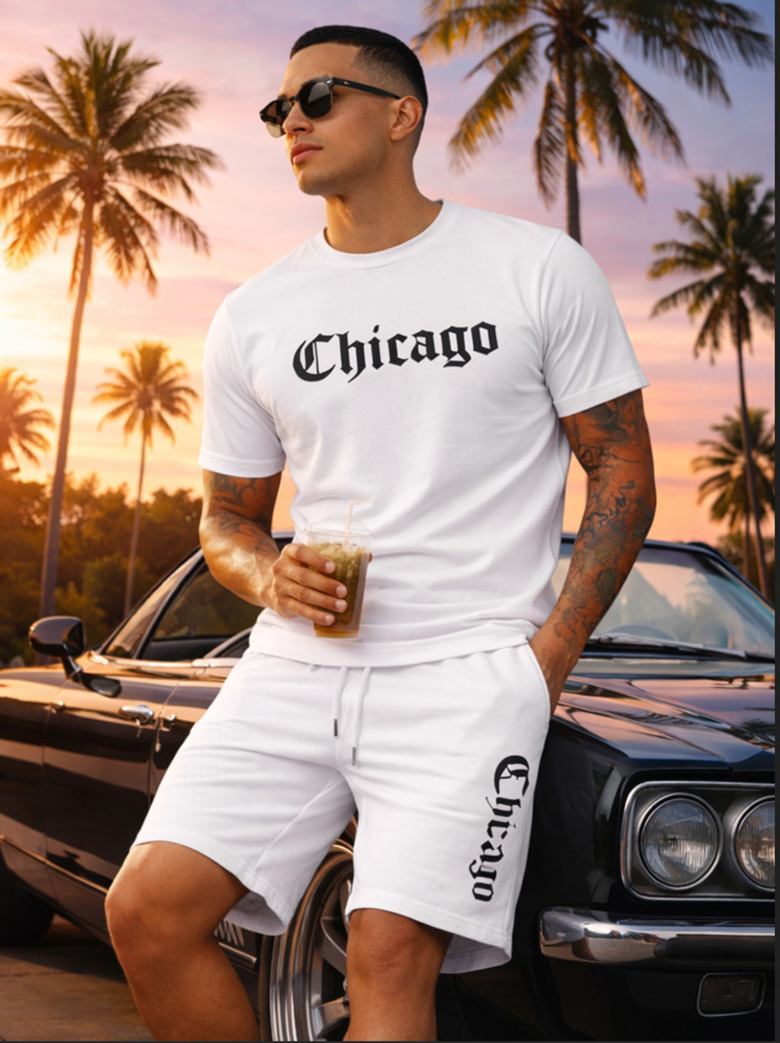 Ruggstar Tshirt Regular Shorts Co-ords Set
