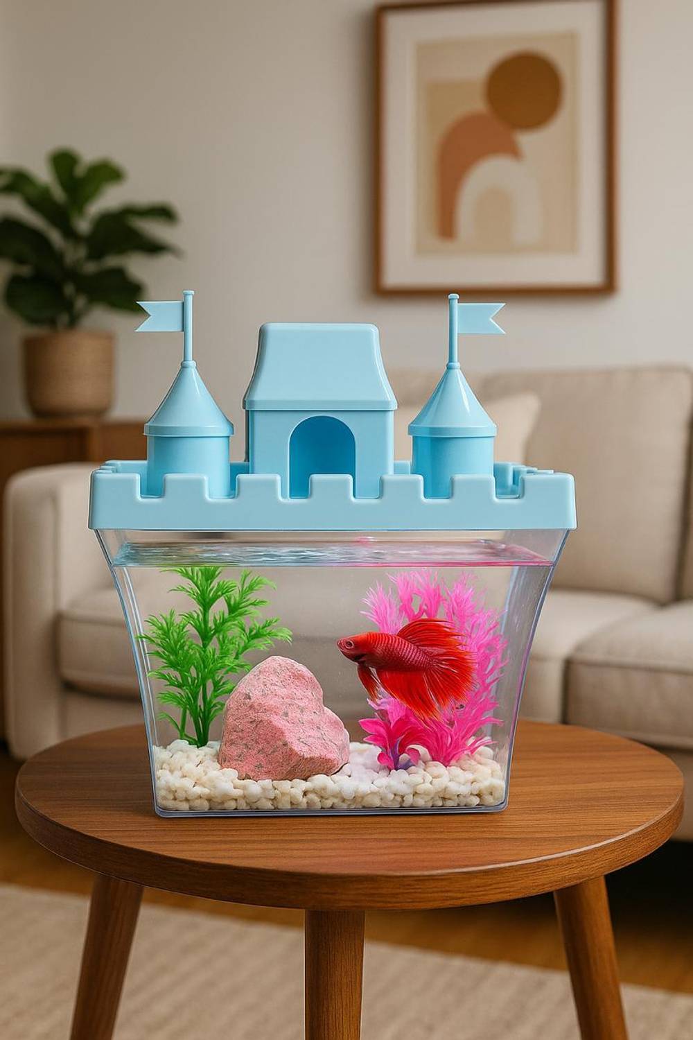 Blue Marlin Queens Castle Rectangle Aquarium - Image 4