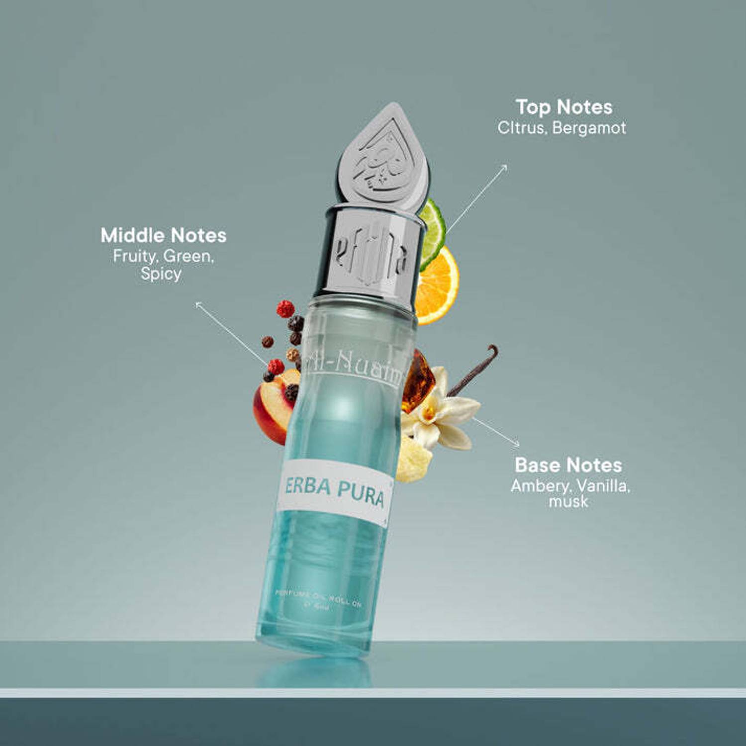 Al-Nuaim Erba Citrus Burst Attar Oil Perfume - Image 2