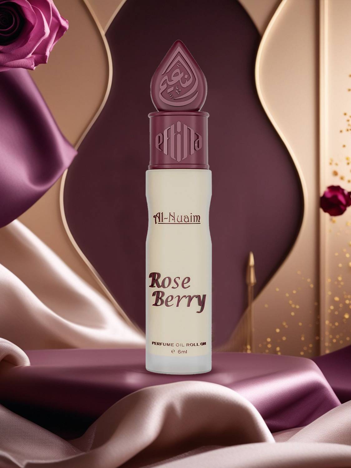 Al-Nuaim E-Series Rose Berry Attar Roll On 6ml - Image 5
