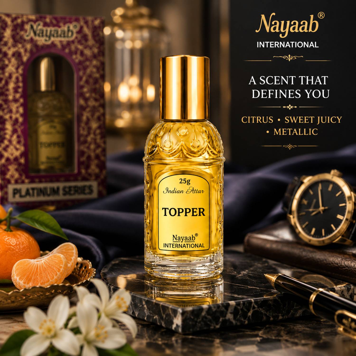 Nayaab International TOPPER Floral Attar 1 Pack Pack of 1 - Image 5