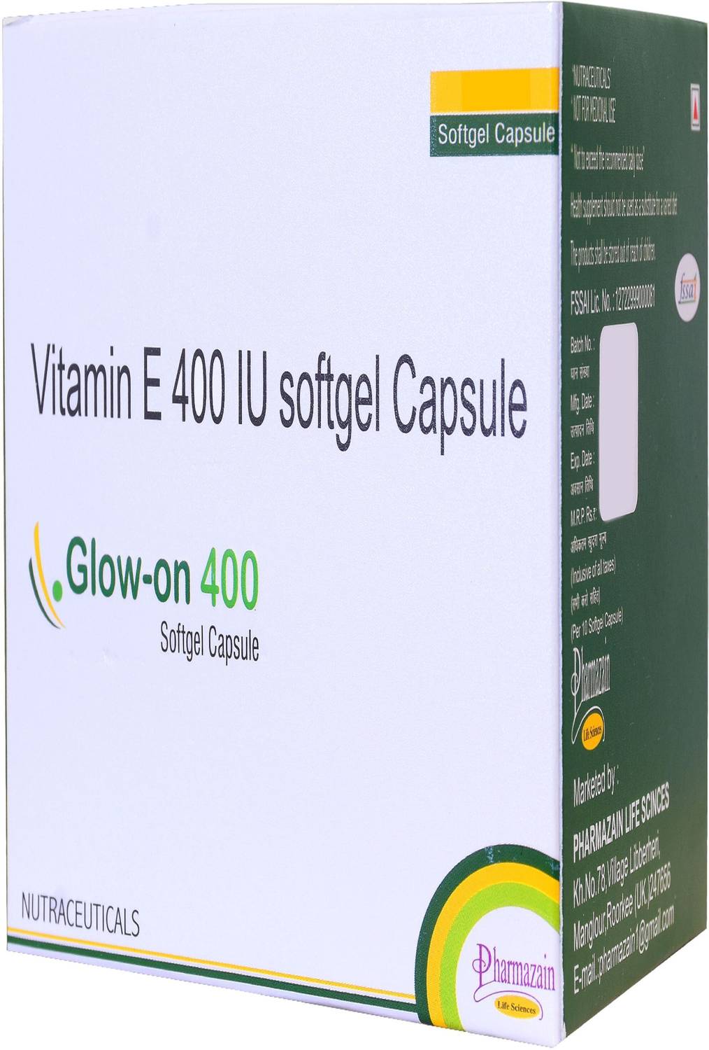 PHARMAZAIN LIFE SCIENCES Vitamin E capsule for Face Pimple Glowing - Image 5
