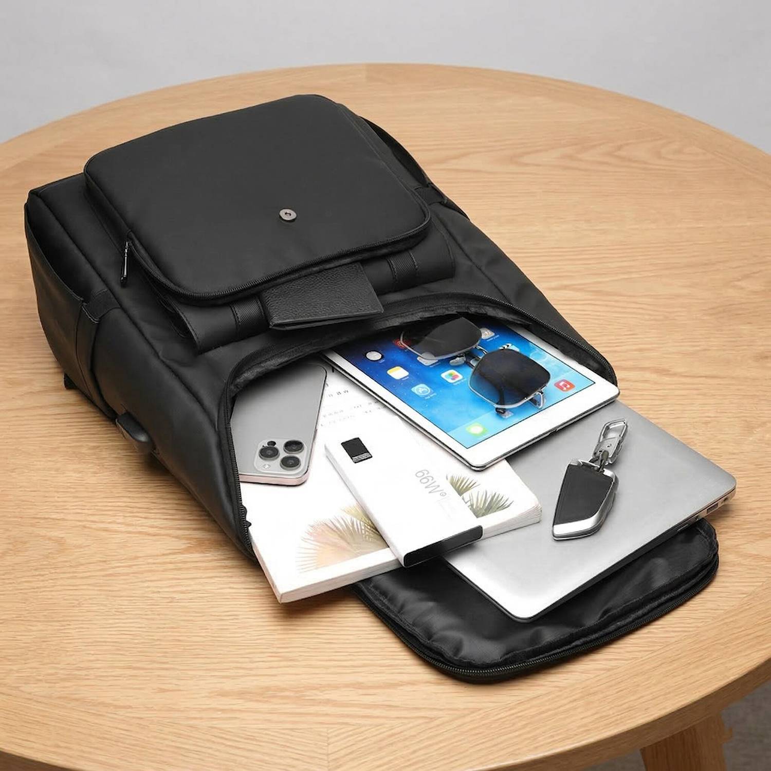DARVICE 25L Waterproof Backpack with USB Charging - Image 4