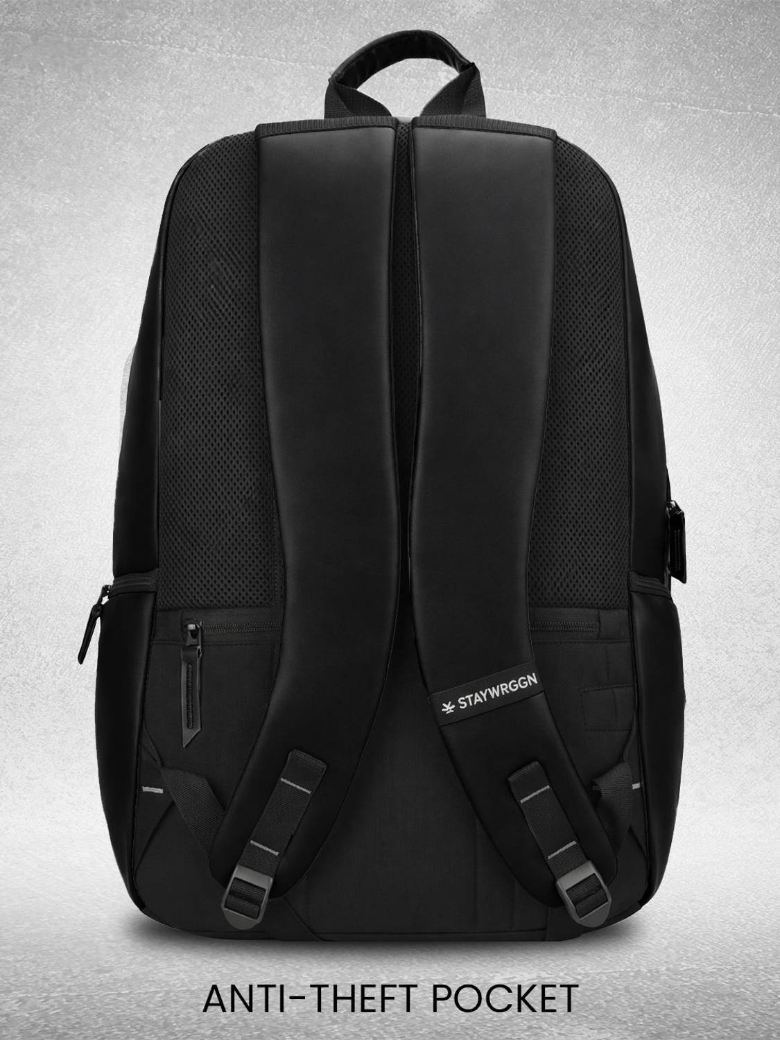 Shopsy WROGN Unisex 35L Laptop Backpack with Rain Cover - Image 5