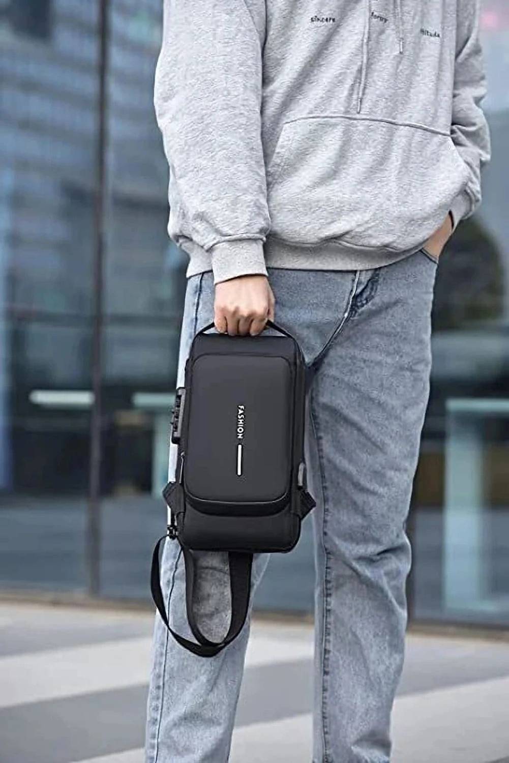 LUHI Anti-theft Water-Resistant Cross Body Bag - Image 3