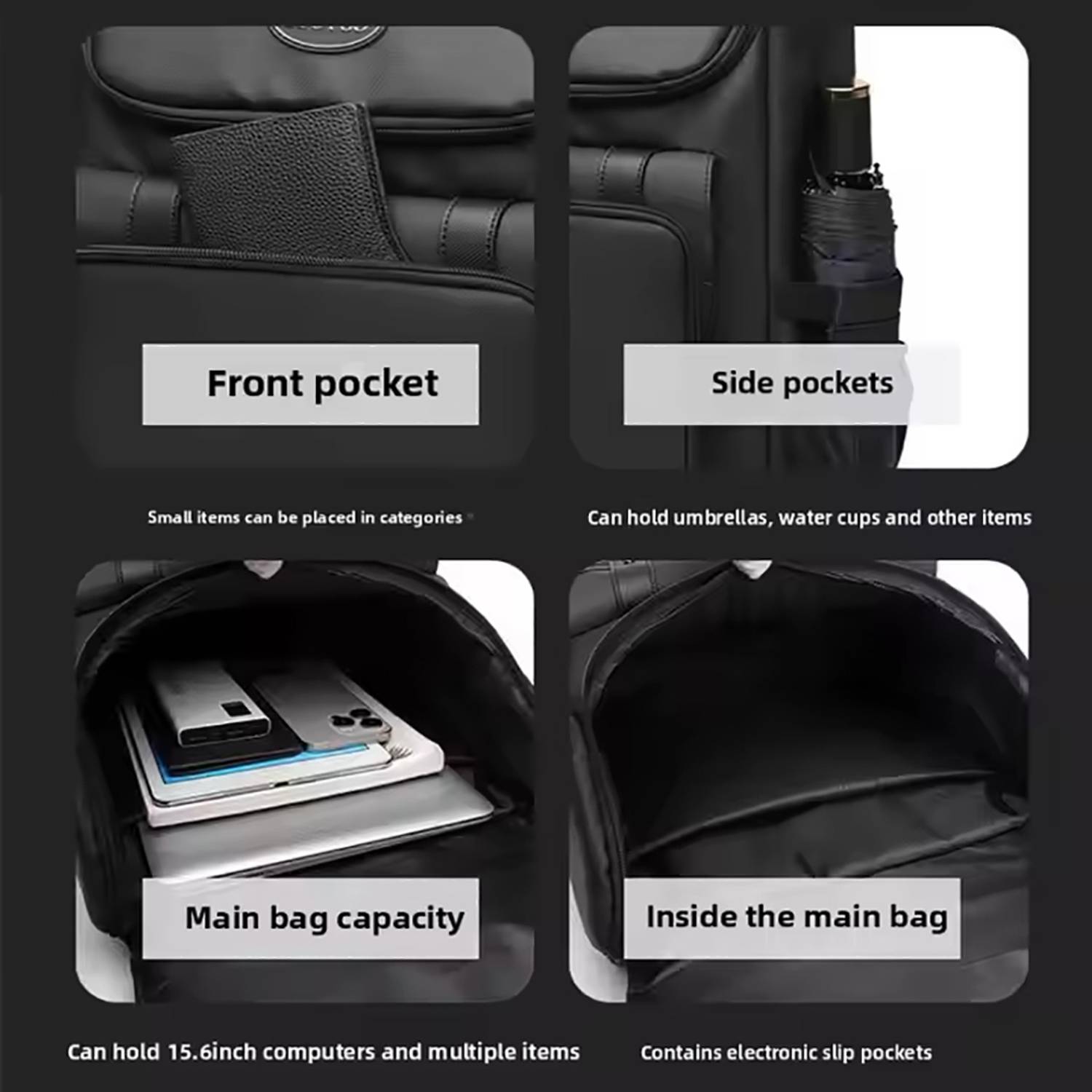 DARVICE 25L Waterproof Backpack with USB Charging - Image 3