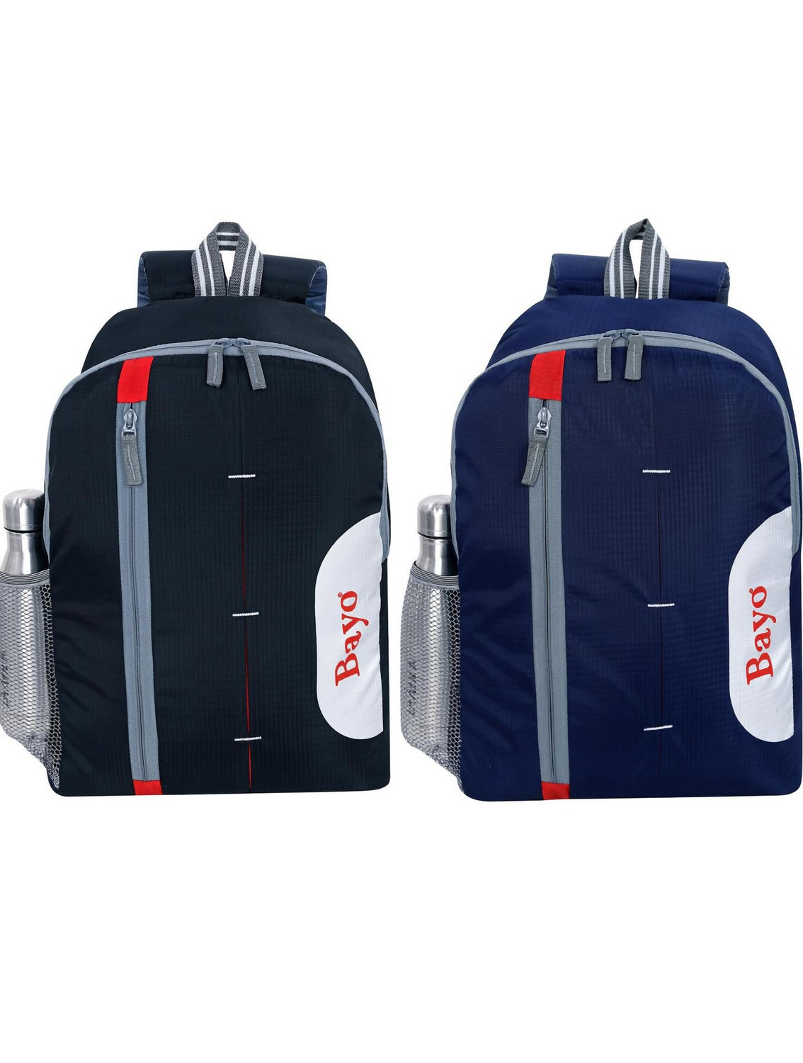 bayo Black & Navy Blue 2 pc combo For School Collage Office Tuition & Picnic Backpack 25 L Laptop Backpack