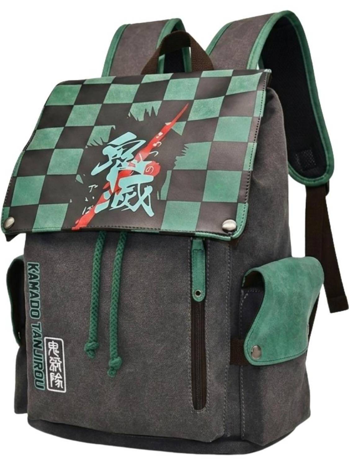 RUVIDO CASO Tanjiro Anime Backpack - Image 1