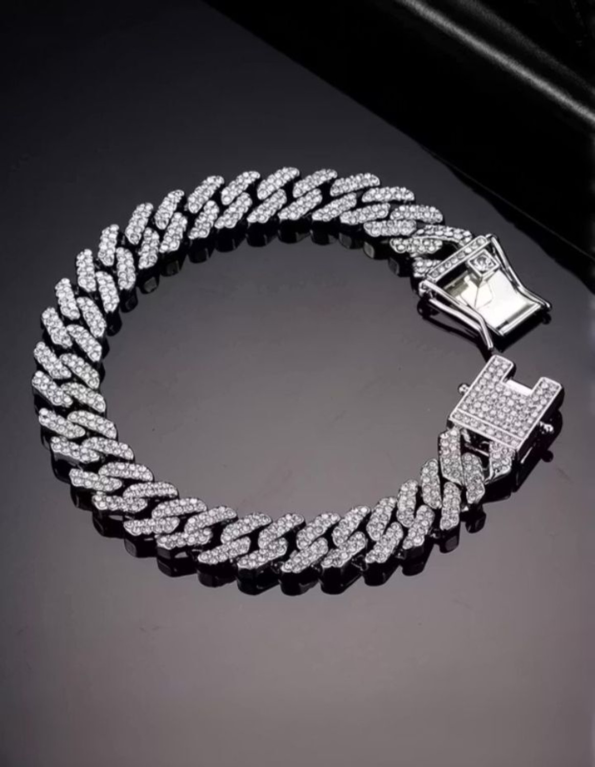 Aksha Collection Brass, Stainless Steel Silver Bracelet