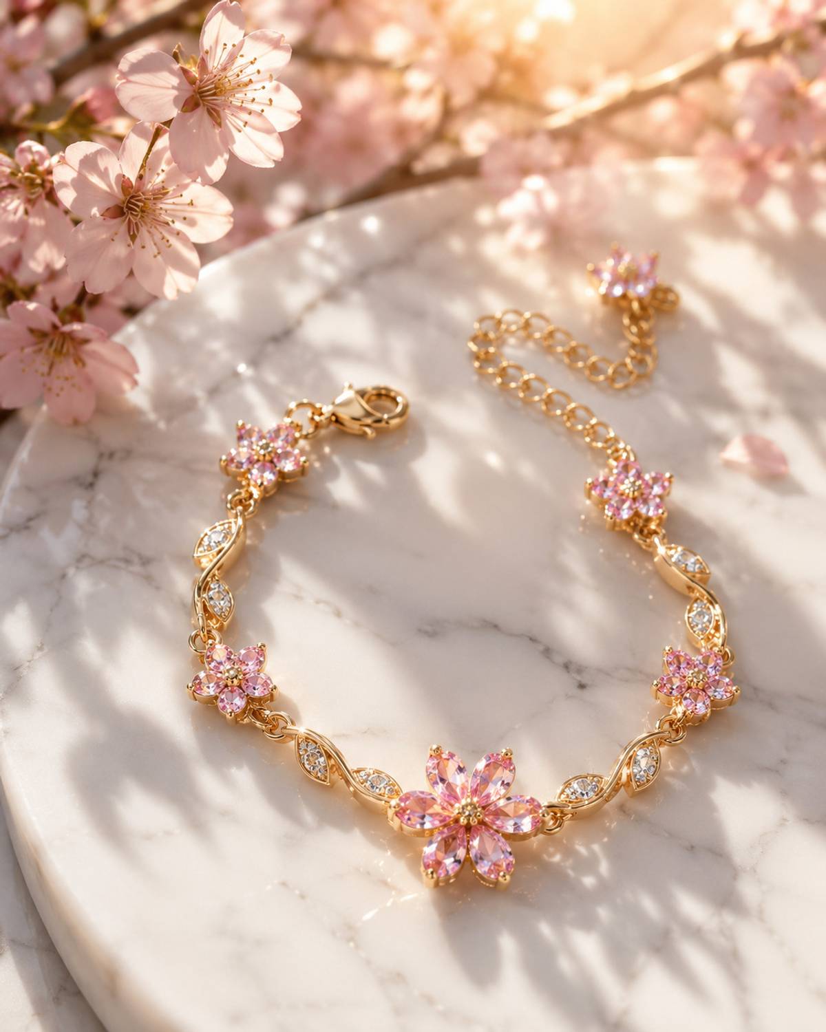 Shrija Enterprises Gold-plated Cubic Zirconia Bracelet - Image 2