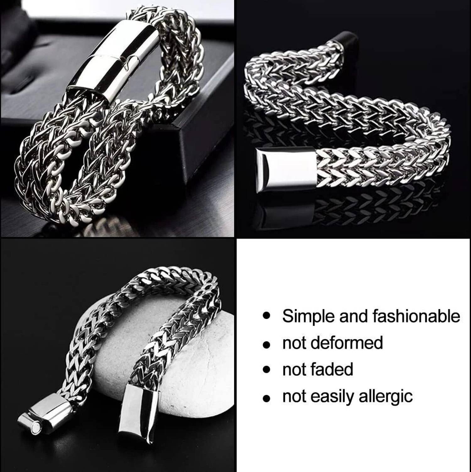 Karishma Kreations Silver Bracelet - Image 3