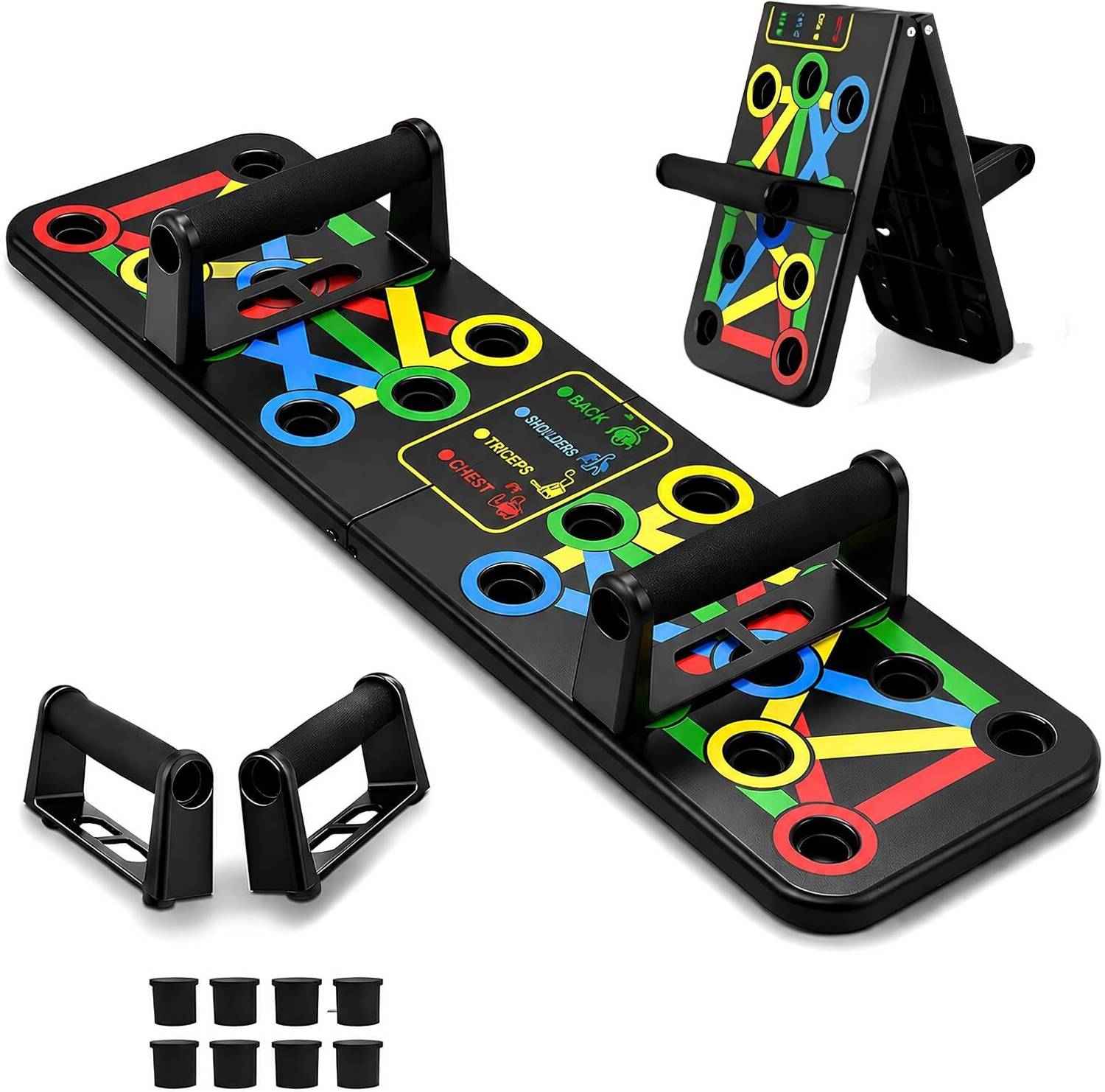 GJSHOP Stand Board Strong Grip Handle for Chest Press - Image 1
