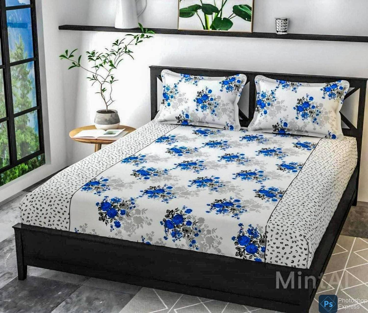 YASHI DÉCOR Cotton Double King Bedsheet - Image 4